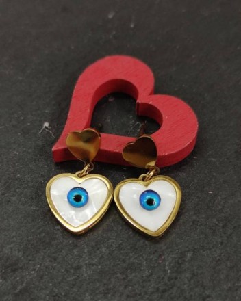 7   α   σκουλαρικια καρδιυλες χρυσες (1)